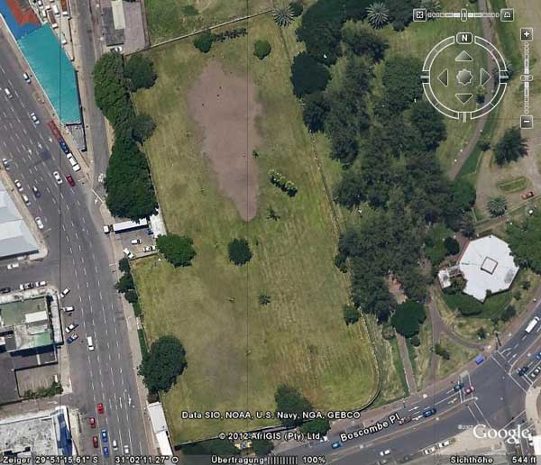 Green Roof at Victoria Park Durban